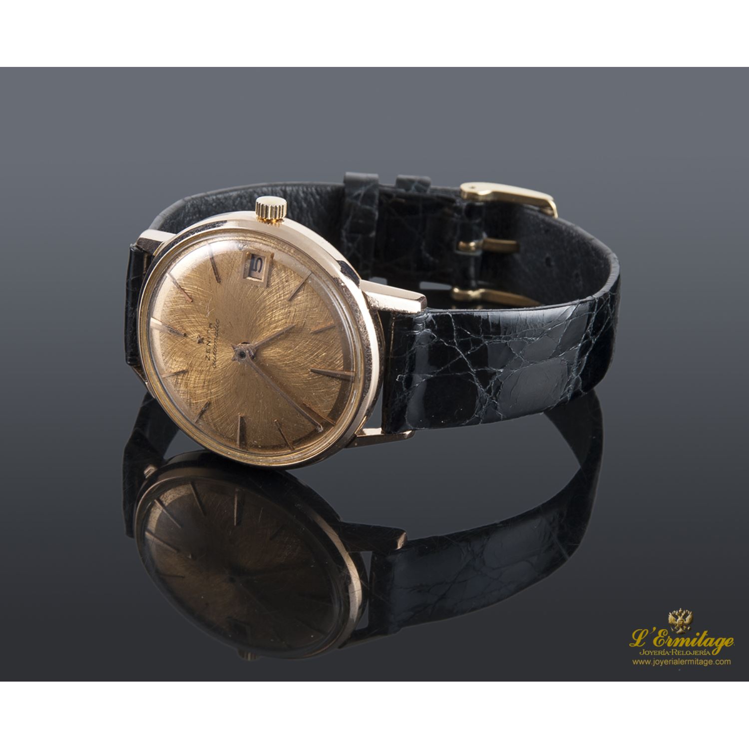 reloj automático de la marca zenith oro 18k cal - Compra venta en