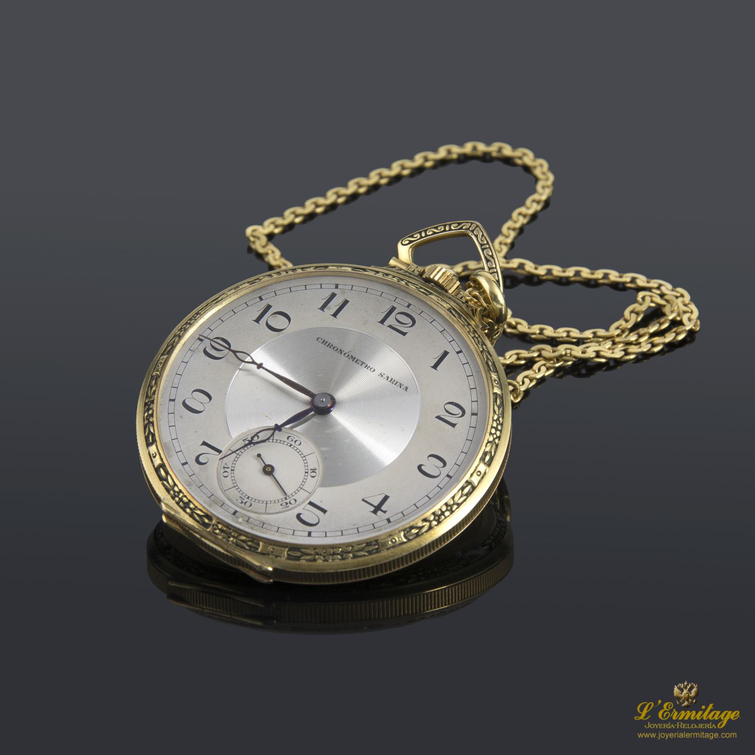 Reloj Bolsillo Oro Amarillo · Compra Venta de Relojes de Lujo y Joyas ·  Joyería L'Ermitage