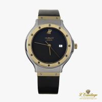 HUBLOT<BR>CLASSIC ACERO Y ORO CUARZO CADETE