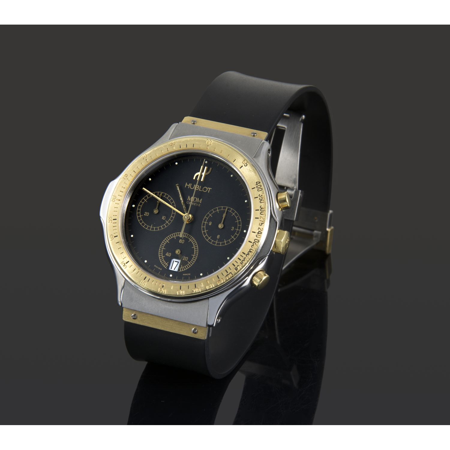 hublot classic acero y oro