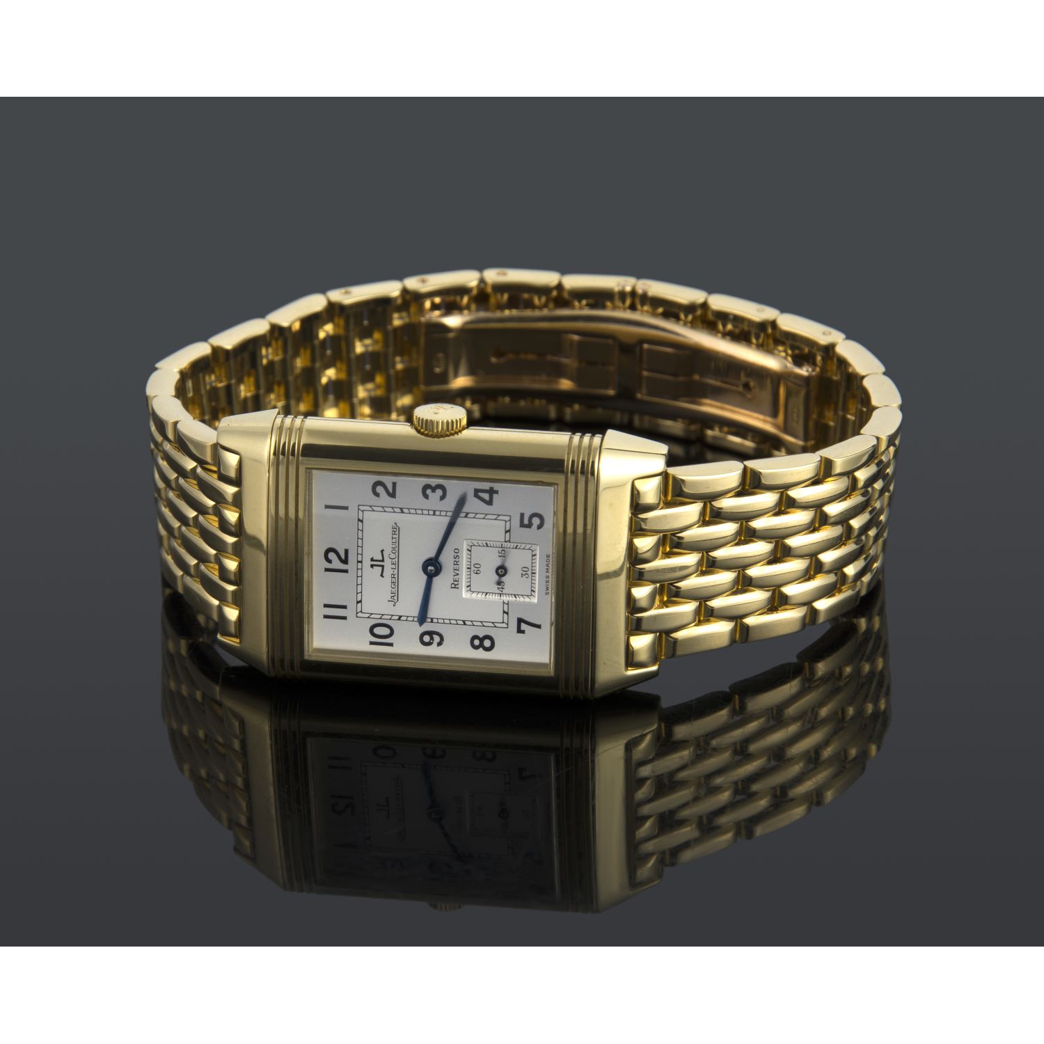 Reloj Jaeger Lecoultre Reverso Grande Taille Oro Amarillo Cuerda