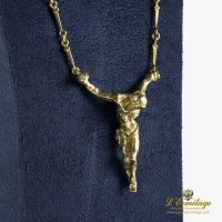 Collar Cristo Oro Amarillo en oro · Compra Venta de Relojes de Lujo y Joyas · Joyería L'Ermitage