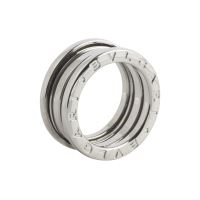 Anillo b.Zero1 oro blanco dos bandas oro blanco