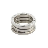 Anillo b.Zero1 oro blanco dos bandas oro blanco