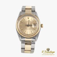 ROLEX<BR>DATE JUST ACERO Y ORO 36MM.