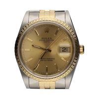 Oyster perpetual date acero y oro jubille 34mm.    