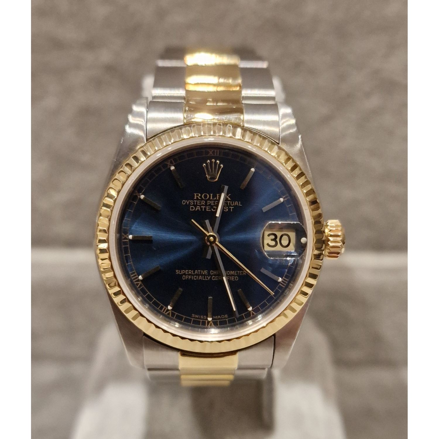 Rolex cadete acero y oro new arrivals