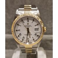 Oyster perpetual date acero y oro 34mm.   
