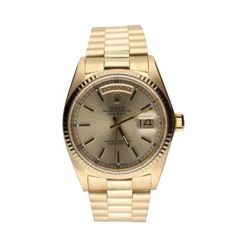 ROLEX<BR>DAY-DATE ORO AMARILLO PRESIDENT 36MM. ... · ref.: 18038