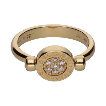 ANILLOS / SORTIJAS<BR>SORTIJA BULGARI BULGARI EN ORO AMARILL... · ref.: (CNR)