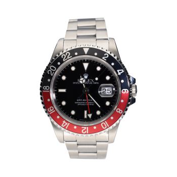 ROLEX<BR>GMT-MASTER II ACERO OYSTER 40MM. · ref.: 16710