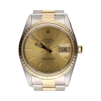 Oyster perpetual date acero y oro 34mm.   