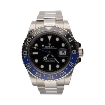 ROLEX<BR>GMT-MASTER II ACERO BATMAN. · ref.: 116710BLNR