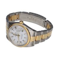 Oyster perpetual date acero y oro 34mm.   