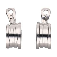 Pendientes b-zero de bulgari en oro blanco.