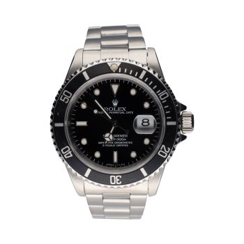 ROLEX<BR>SUBMARINER ACERO 40MM. · ref.: 16610