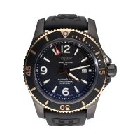 BREITLING<BR>SUPEROCEAN AUTOMATIC 46 BLACKSTEEL.