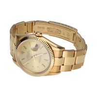 Oyster perpetual date oro amarillo 34mm.   