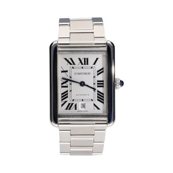 CARTIER<BR>TANK SOLO XL ACERO AUTOMÁTICO. · ref.: 3515