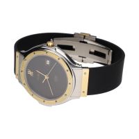 Classic cadete acero y oro 32mm.  