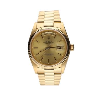 ROLEX<BR>DAY-DATE PRESIDENT ORO AMARILLO 36MM. ... · ref.: 18038