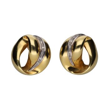 PENDIENTES<BR>PENDIENTES CIRCULARES EN ORO AMARILLO ... · ref.: (LIM)