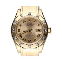 Datejust pearlmaster oro amarillo brillantes.  