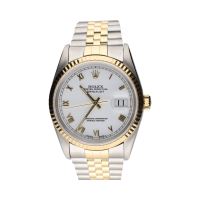 ROLEX<BR>DATEJUST ACERO Y ORO JUBILLE 36MM.