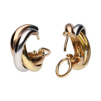 PENDIENTES<BR>PENDIENTES TRINITY DE CARTIER. · ref.: (NMIX)