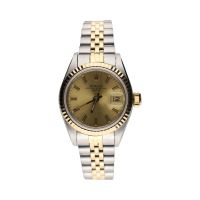 ROLEX<BR>OYSTER PERPETUAL DATE SEÑORA ACERO Y O...