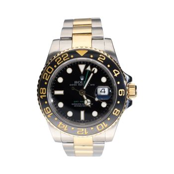 ROLEX<BR>GMT-MASTER II ACERO Y ORO CERÁMICO. · ref.: 116713