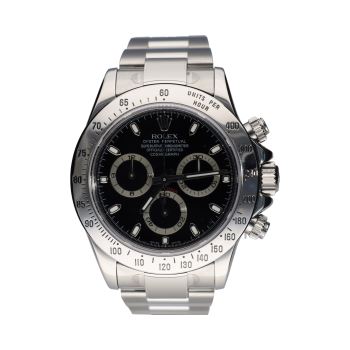 ROLEX<BR>DAYTONA ACERO ESFERA NEGRA. · ref.: 116520