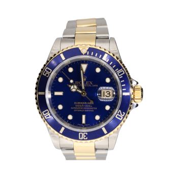 ROLEX<BR>SUBMARINER DATE ACERO Y ORO 40MM. · ref.: 16613