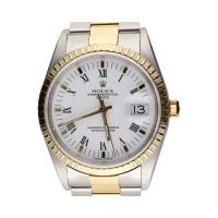 Oyster perpetual date acero y oro 34mm.   