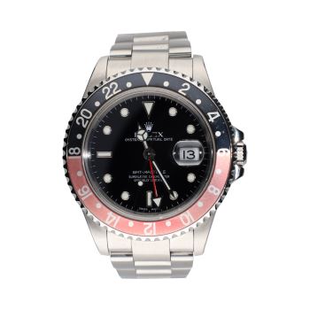 ROLEX<BR>GMT-MASTER II ACERO 40MM. · ref.: 16710