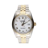 ROLEX<BR>DATEJUST ACERO Y ORO JUBILLE PLEXI 36M...