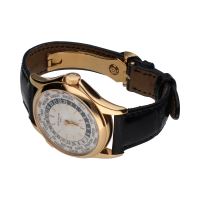 World time 5110 18k oro rosa 37mm.   