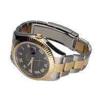 Datejust ii acero y oro oyster esfera negra 41mm.   