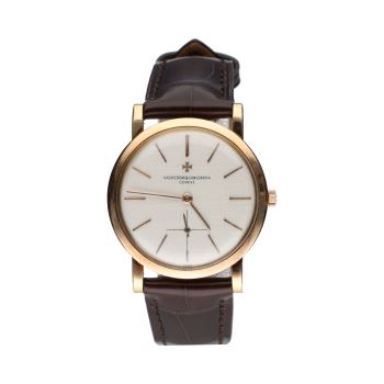 VACHERON CONSTANTIN<BR>CLÁSICO CABALLERO ORO AMARILLO CUERO 3... · ref.: 4667