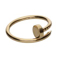 Sortija juste un clou de cartier en oro amarillo. Talla 50.