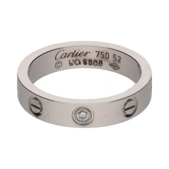 ANILLOS / SORTIJAS<BR>SORTIJA LOVE DE CARTIER EN ORO BLANCO ... · ref.: (NMAX)