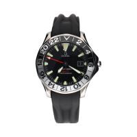 OMEGA<BR>SEAMASTER GMT 50 ANIVERSARIO ACERO 41M...