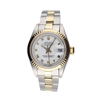 ROLEX<BR>DATEJUST SEÑORA ACERO Y ORO 26MM. · ref.: 69173