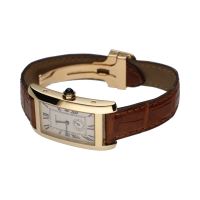 Tank american oro amarillo quartz 23mm.    