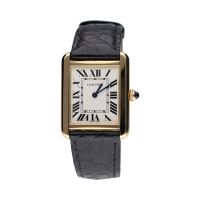 CARTIER<BR>TANK SOLO ORO AMARILLO 24MM.