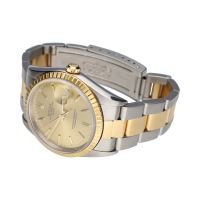 Oyster perpetual date acero y oro 34mm.   