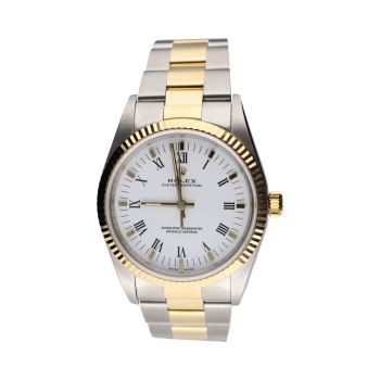 ROLEX<BR>OYSTER PERPETUAL ACERO Y ORO 34MM. · ref.: 14233