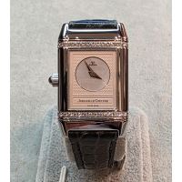 JAEGER-LECOULTRE<BR>REVERSO DUETTO ACERO SEÑORA 21MM.