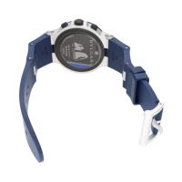 Aluminium azul chrono 40mm.   