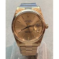 ROLEX<BR>OYSTER PERPETUAL DATE ORO AMARILLO MM....